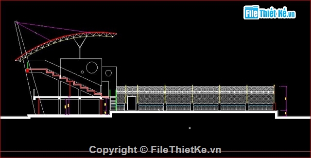 Bản vẽ,nhà thi đấu,kiến trúc đẹp,Kiến trúc nhà thi đấu